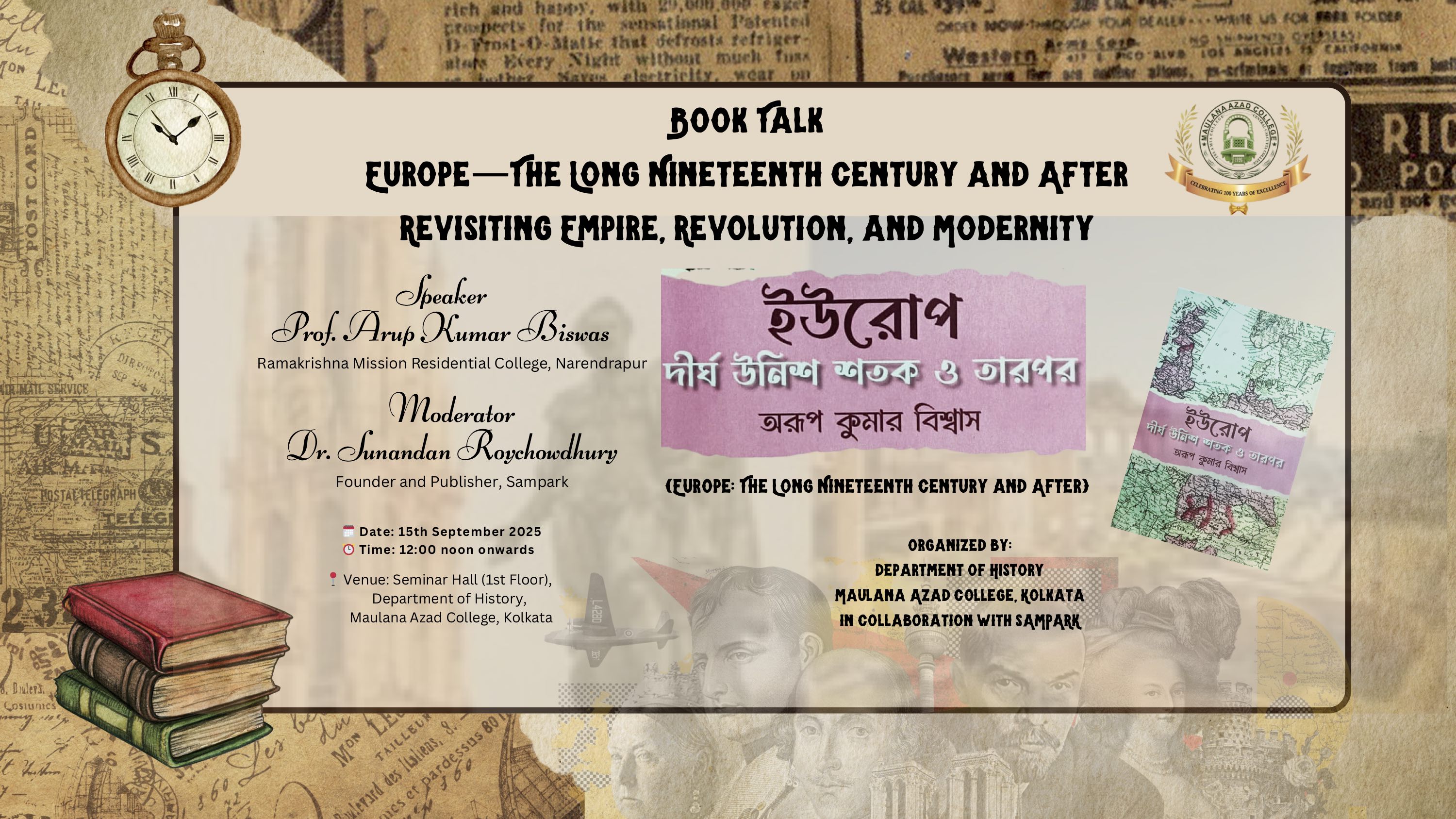 Europe — The Long Nineteenth Century and After Revisiting Empire, Revolution, and Modernity